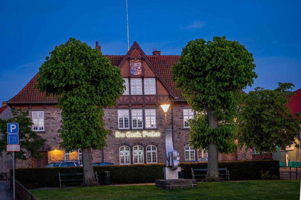 Hotel Det Gamle Posthus Rønne Exterior foto